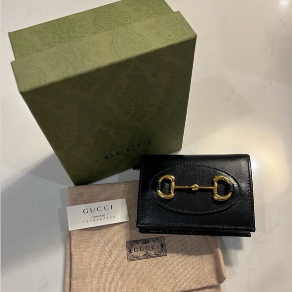 Gucci Horsebit 1955 || Card Case Wallet - Picture 1 of 5